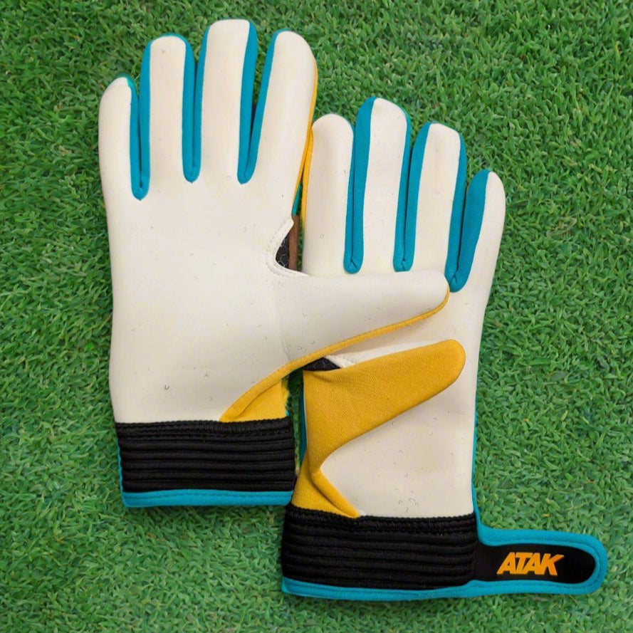 Atak Air Gaelic Gloves (Yellow/Blue/Black)