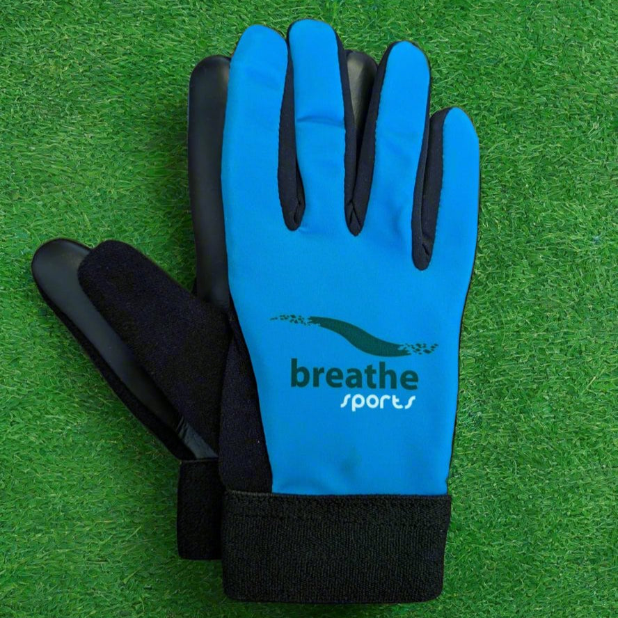 Breathe Gaelic Gloves (Sky Blue / Black)