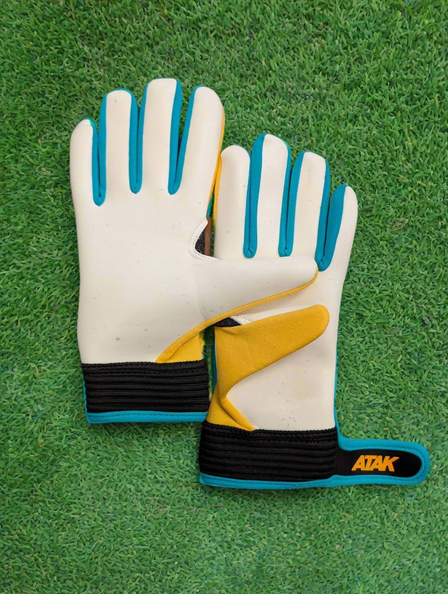 Atak Air Gaelic Gloves (Yellow/Blue/Black)