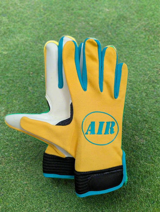 Atak Air Gaelic Gloves (Yellow/Blue/Black)