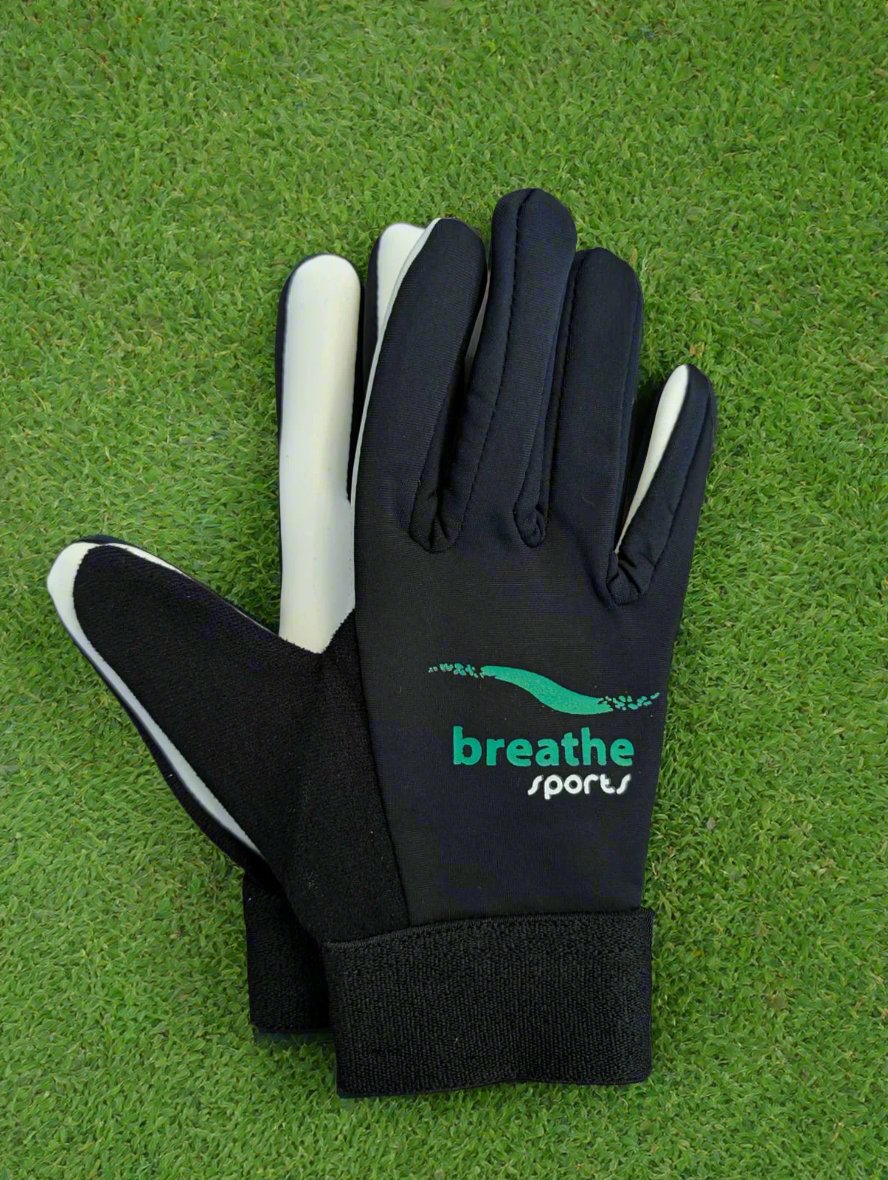 Breathe Gaelic Gloves (Black / White)