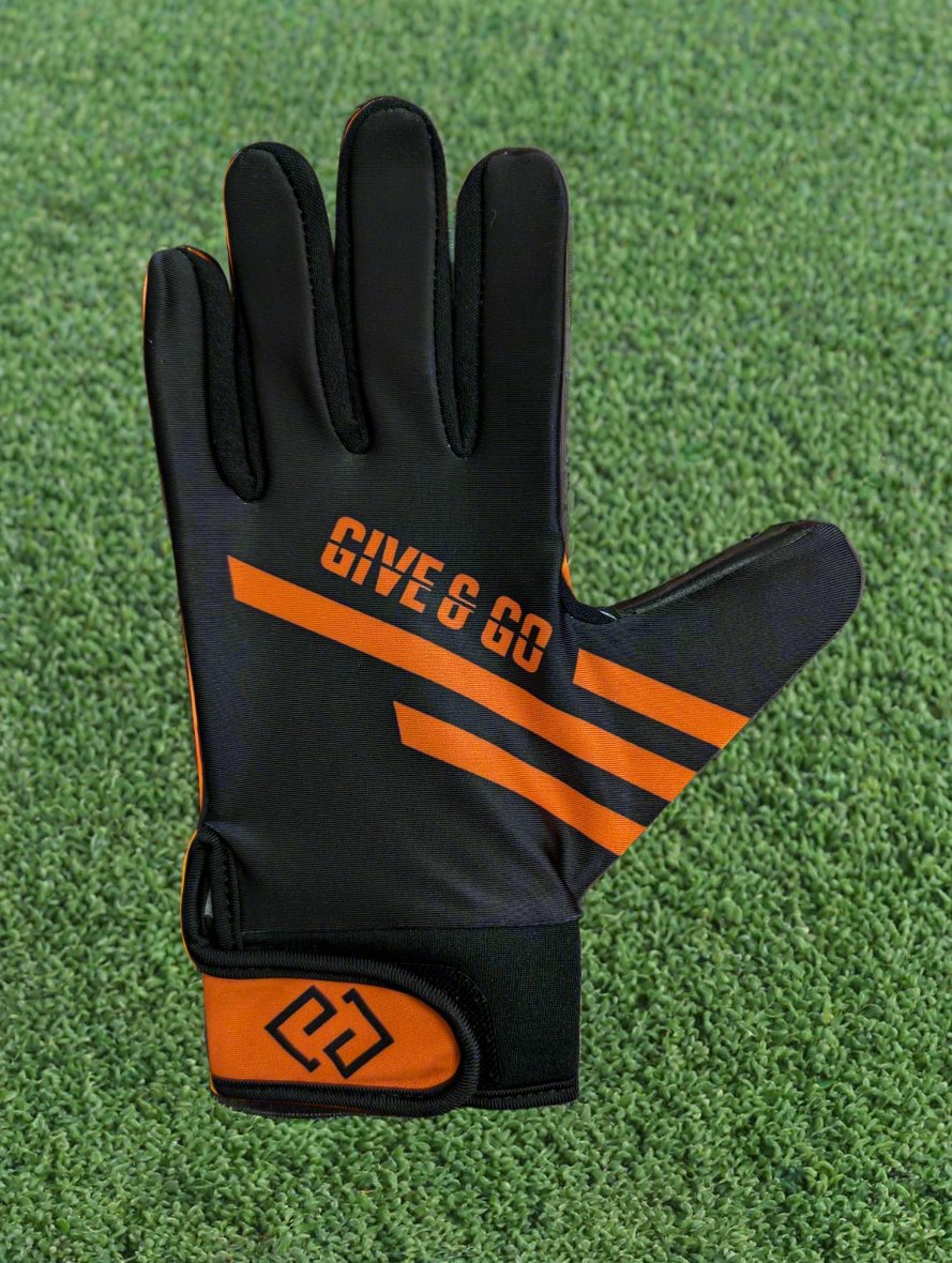 Give & Go Gloves (Black / Orange)