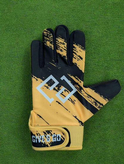 Give & Go Gloves (Black / Amber)