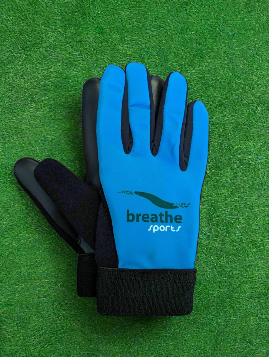 Breathe Gaelic Gloves (Sky Blue / Black)